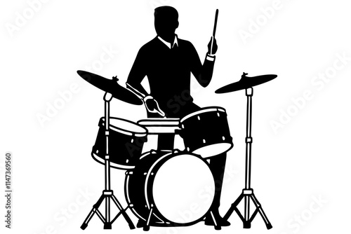 drummer in action