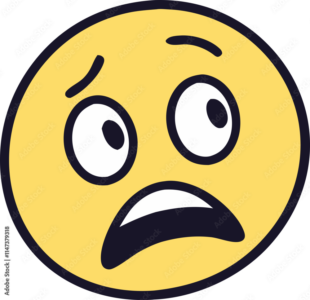 Fototapeta premium emotion emoji svg