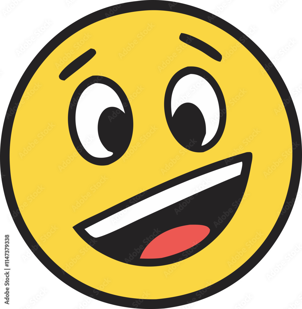 Fototapeta premium emotion emoji svg