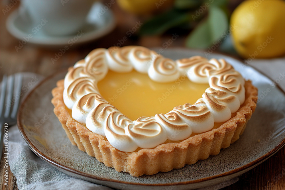 A stunning and delicious tart is served. (Generative AI)
