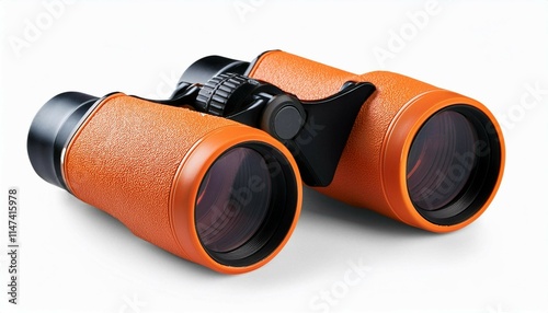 binoculars isolated on white