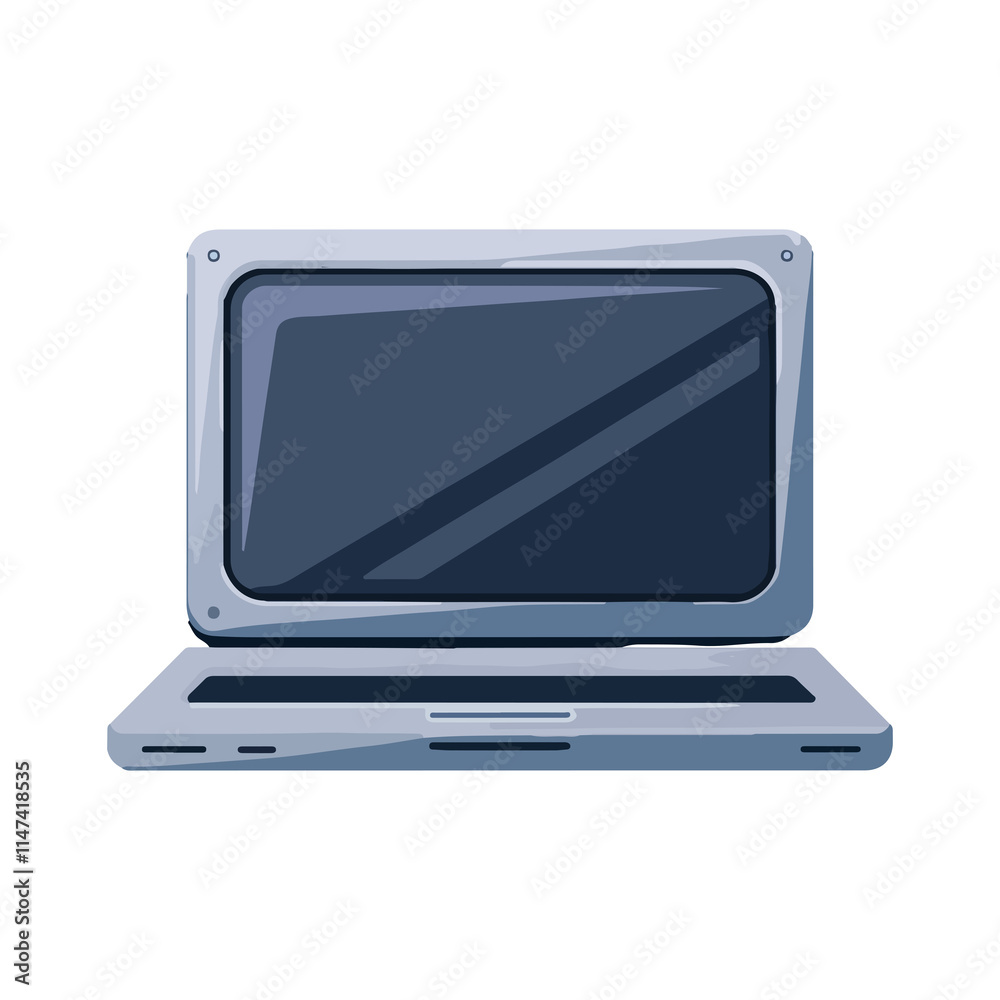 laptop computer with screen icon laptop computer with screen icon