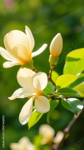 Yellow Magnolia Grandiflora