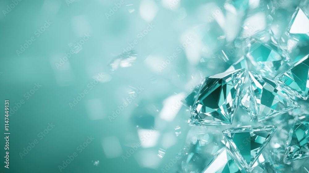 Artistic Close-Up of Sparkling Zircon Stone with Beautiful Light Reflection and Texture Details Artistic Close-Up of Sparkling Zircon Stone with Beautiful Light Reflection and Texture Details