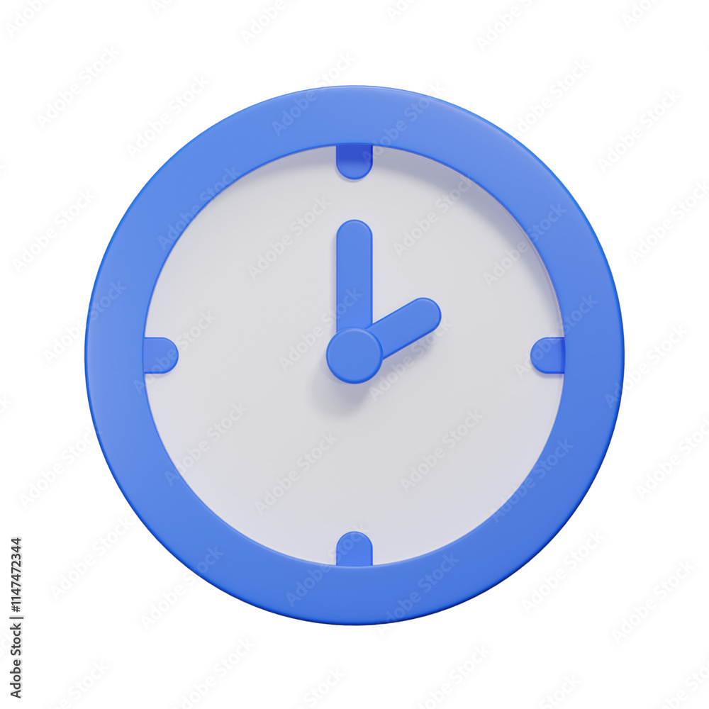 3d clock time deadline alarm watch icon 3d clock time deadline alarm watch icon