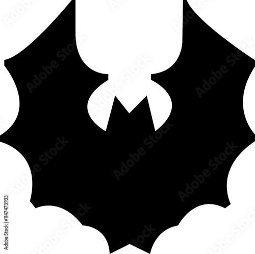 Bat vector icon set, bird ,wing, fly