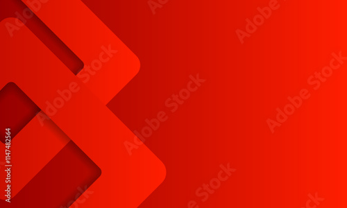 A vivid and dynamic red gradient background with overlapping geometric shapes, conveying a modern and bold design aesthetic perfect for creative and professional uses.