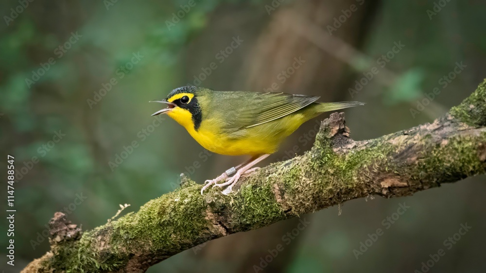 Fototapeta premium Kentucky Warbler