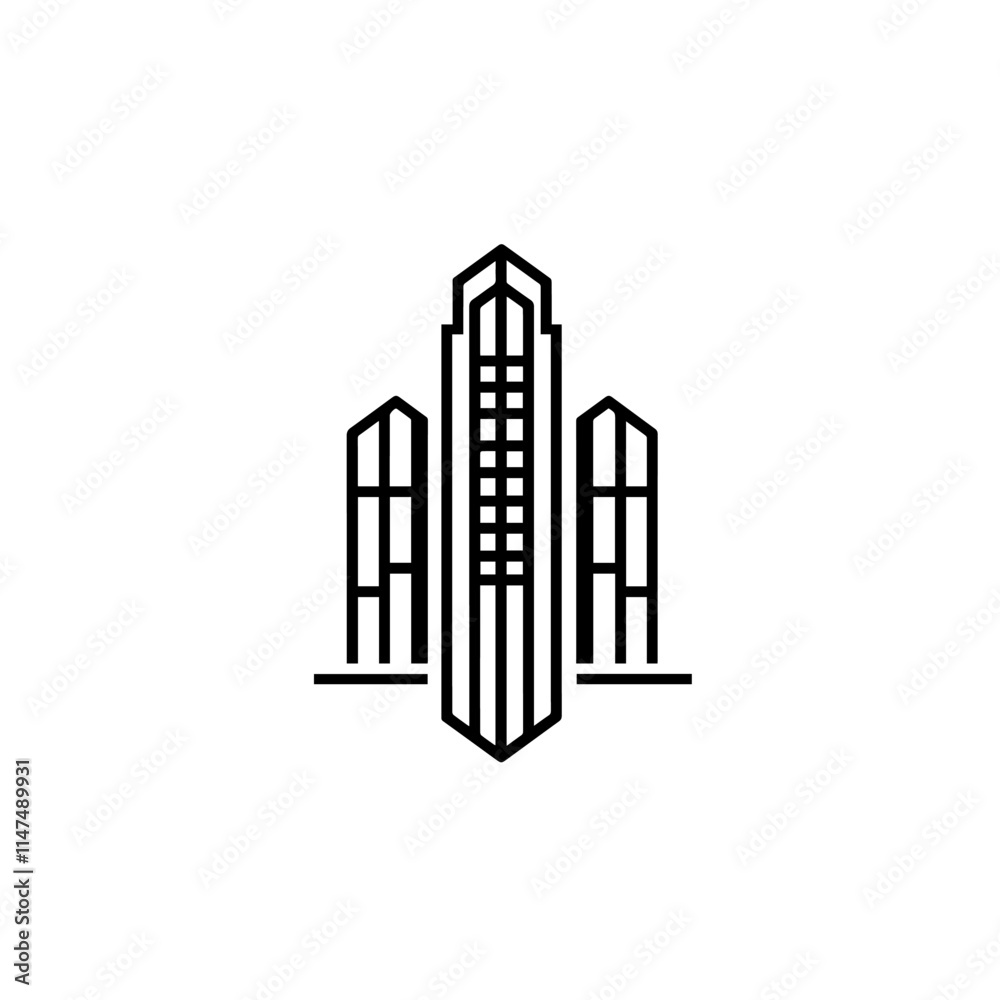 building icons, such as city, apartment, condominium, town building icons, such as city, apartment, condominium, town