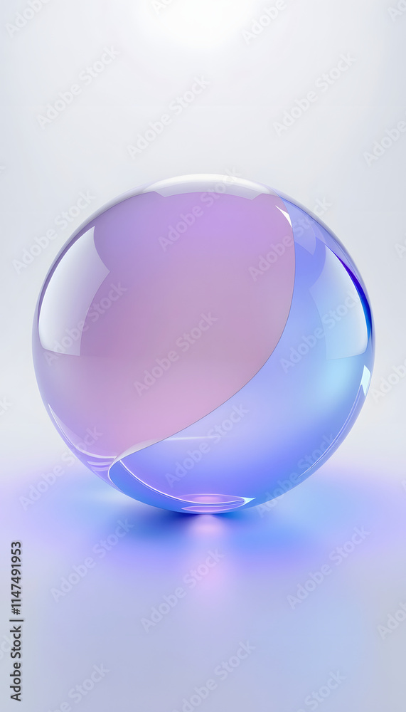 Abstract 3d render sphere, photo, with white tones Abstract 3d render sphere, photo, with white tones