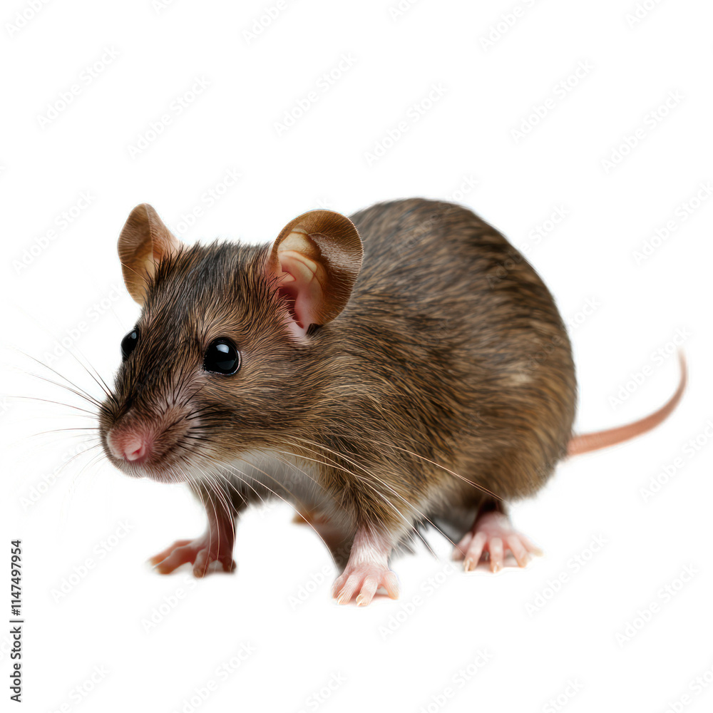 Cute Small Rodent with Large Ears and Whiskers in Natural Environment, Captured in Detail Showing Fur Texture and Expressions Cute Small Rodent with Large Ears and Whiskers in Natural Environment, Captured in Detail Showing Fur Texture and Expressions