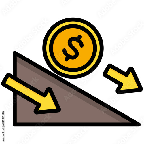 Deflation Icon