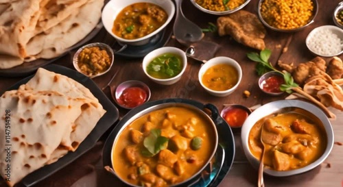 various delicious and tasty Indian foods