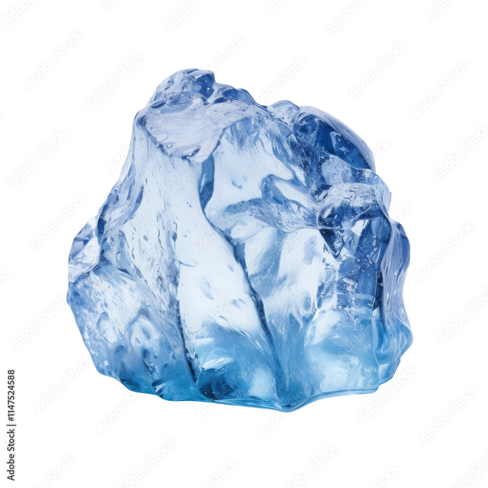 Transparent Ice Ball Isolated on Transparent Background Transparent Ice Ball Isolated on Transparent Background