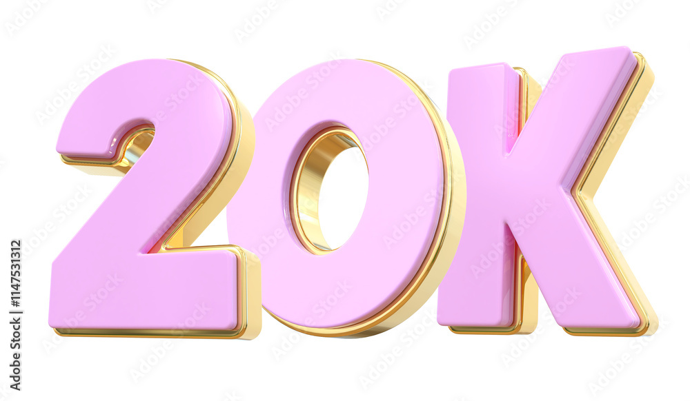 20K Follow Pink 20K Follow Pink
