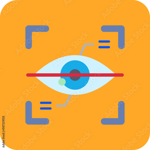 Eye scanner Icon