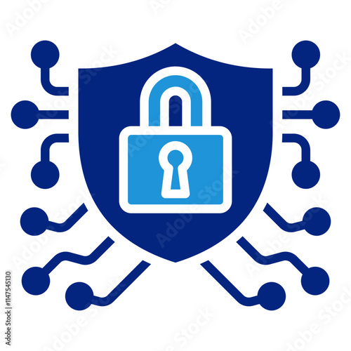 Cyber Security Icon Element For Design