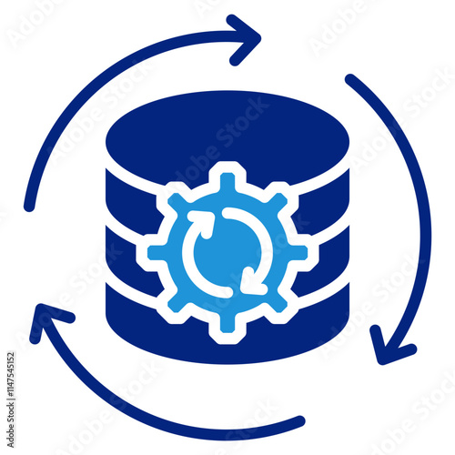 Data Recovery Icon Element For Design