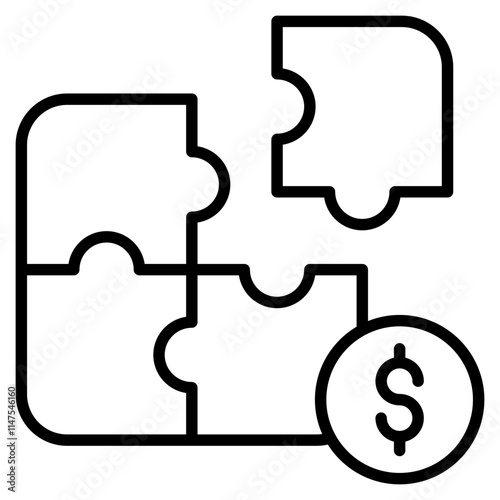Fotografie Contingent Liability line icon