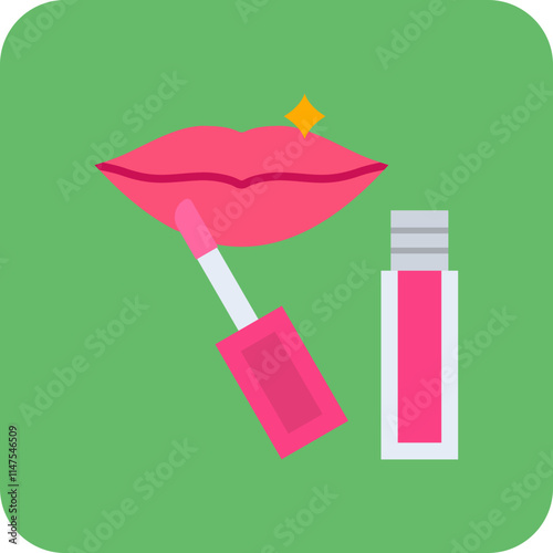Lip makeup Icon