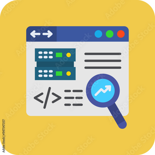 Web analysis Icon