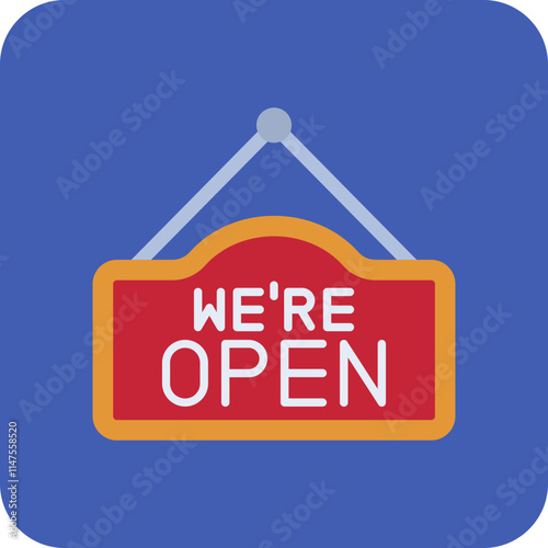 Open sign Icon