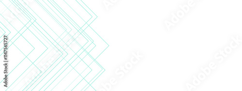 Abstract white and Blue background with lines. Futuristic architectural concept design.  White and Blue square vector background for cards, flyer, poster, banner. Modern minimal and clean white Blue