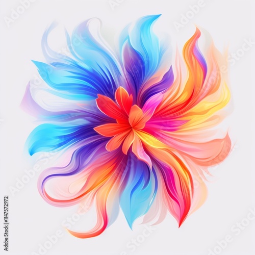 abstract flower background