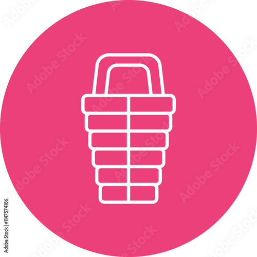 Sleeping bag Icon