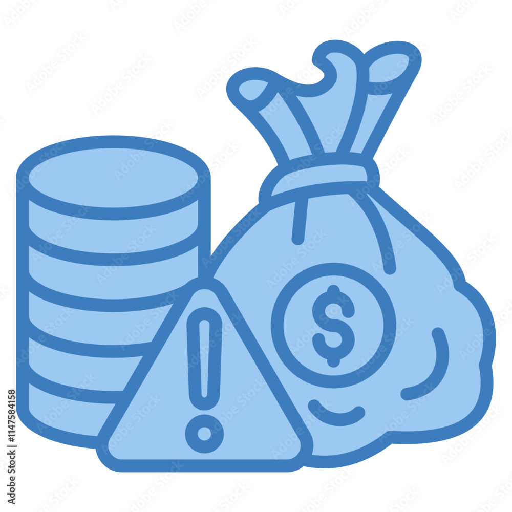 Financial Risk Icon Element For Design Financial Risk Icon Element For Design