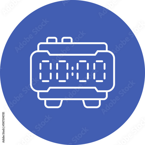 Digital Clock Icon