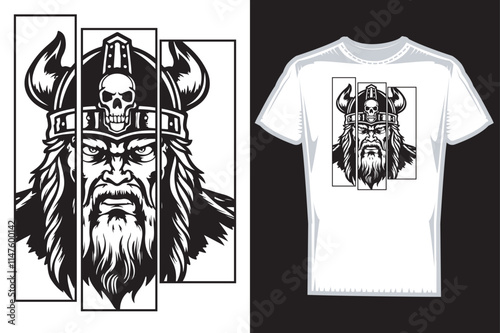 Viking T shirt Design