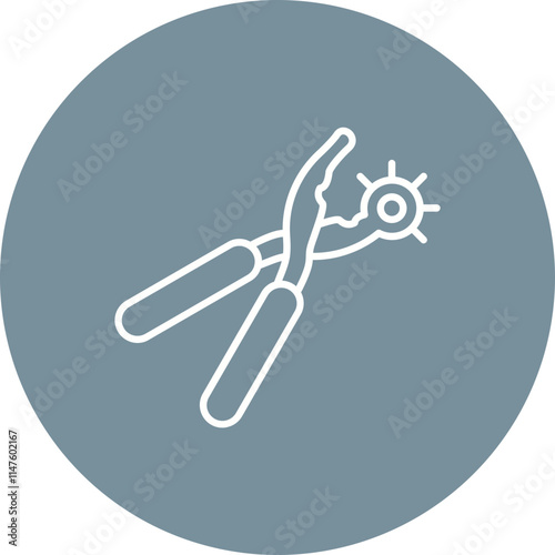 Leather Punch Icon