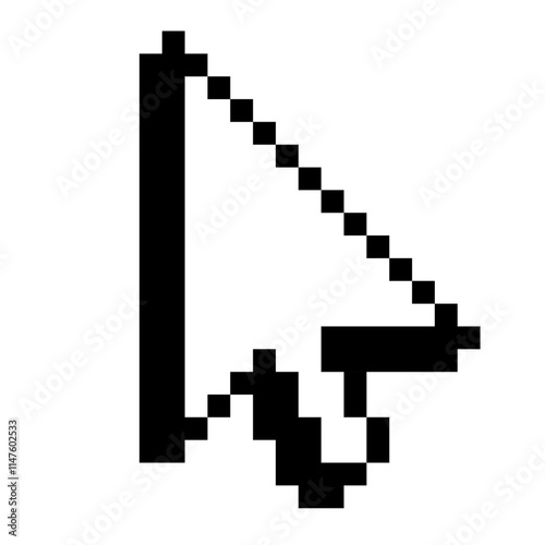 Cursor icon arrow flat style vector for design project