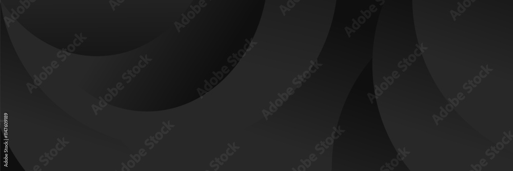 Abstract dark black Geometric banner design background. Abstract dark black Geometric banner design background.