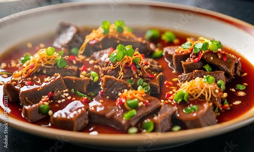 Sichuan specialty dish: Fuqi Feipian photo