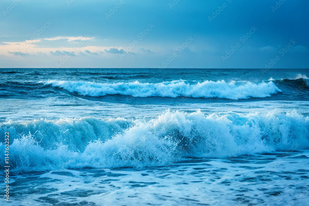 Backgrounds of water from the ocean with waves Backgrounds of water from the ocean with waves