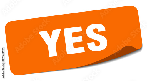 YES sticker
