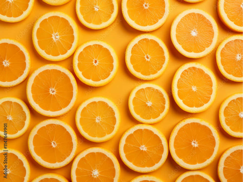 orange slices background orange slices background