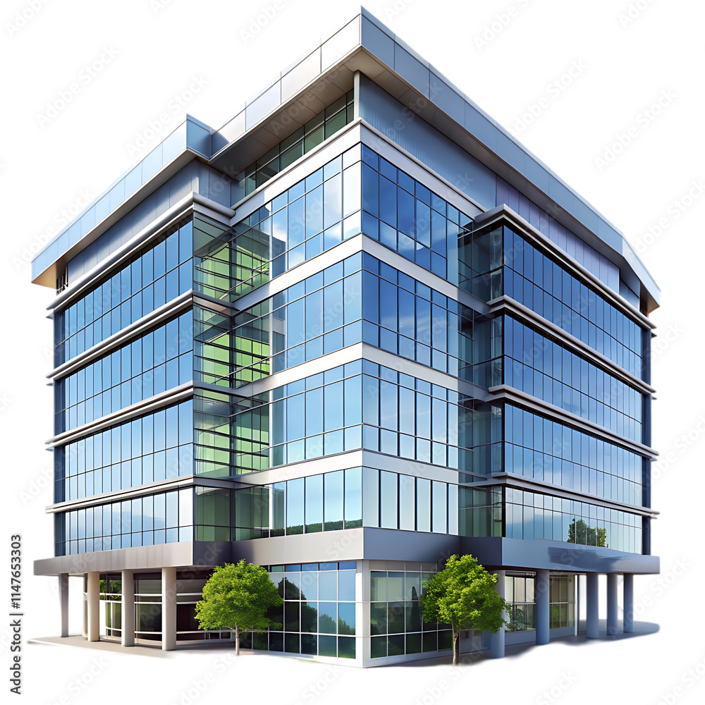 modern office building modern office building