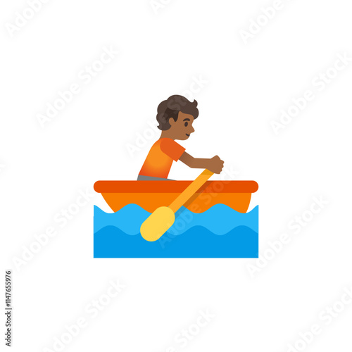 Person Rowing Boat Emoji
