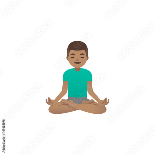 Meditating Person Emoji
