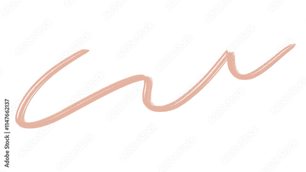 Curl line png sticker, transparent background Curl line png sticker, transparent background