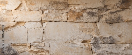 Rustic Stone Wall Texture - Natural Beauty photo