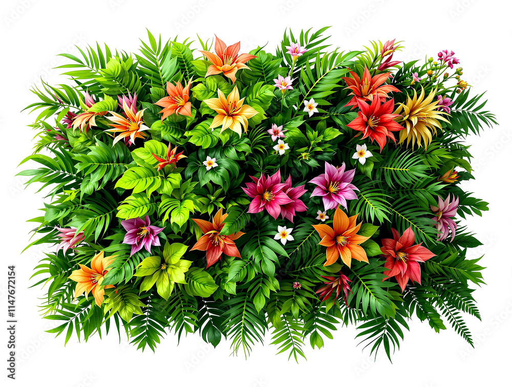 Lush green tropical plants bush (monstera, palm,Lush green tropical plants bush, cut out,Green leaf on white background,Lush green tropical plants Lush green tropical plants bush (monstera, palm,Lush green tropical plants bush, cut out,Green leaf on white background,Lush green tropical plants