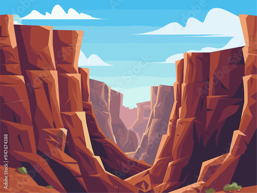 Animated Canyons: A Thrilling Journey Through Dramatic Gorges