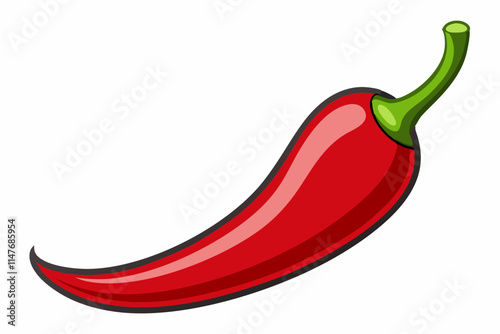 Chili pepper spiciness level icon