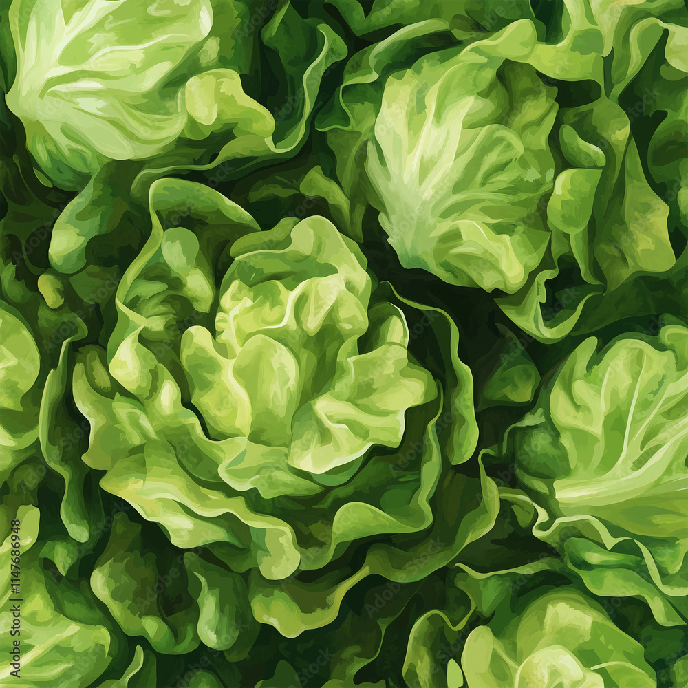 Obraz premium lettuce