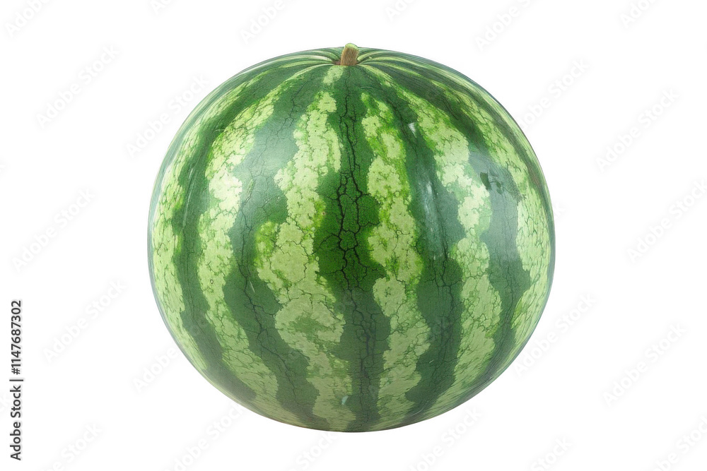 Fresh Watermelon Displays Its Rind with Summer Vibes Theme. Fresh Watermelon Displays Its Rind with Summer Vibes Theme.