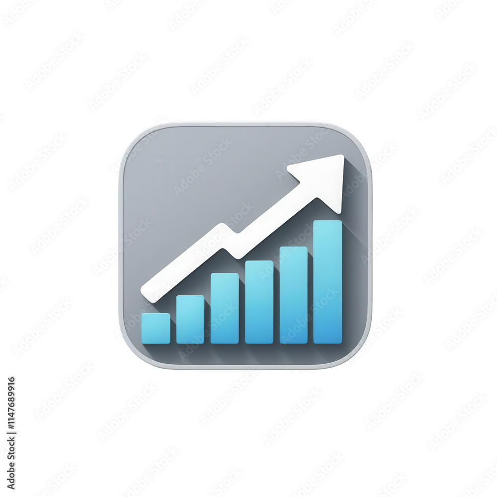 A graphic representation of an upward trend in data, featuring a bar chart and arrow symbolizing growth. A graphic representation of an upward trend in data, featuring a bar chart and arrow symbolizing growth.